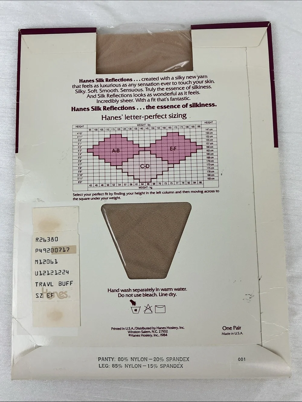 Lot of 4 Vtg Hanes Silk Reflections and More Pantyhose Plus Size EF Control Top